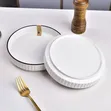 8" Multipurpose Ceramic Plates - 1