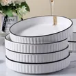 8" Multipurpose Ceramic Plates - 2