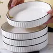 8" Multipurpose Ceramic Plates - 3