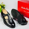 Salvatore Ferragamo Leather Hybrid Shoe-Sandals - 3