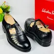Salvatore Ferragamo Leather Hybrid Shoe-Sandals - 4