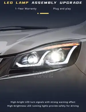 Ford Kuga Escape Headlights - LED Running Lights, Bi-Xenon