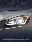 Ford Kuga Escape Headlights - LED Running Lights, Bi-Xenon - 1