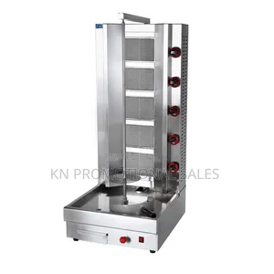 5 Burner Gas Shawarma Machine - Commercial Grade