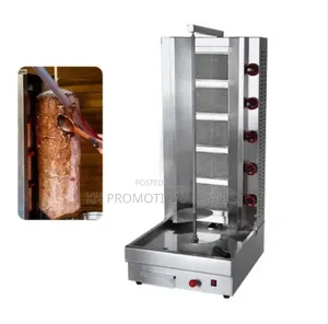 Industrial 5 Burner Gas Shawarma Machine