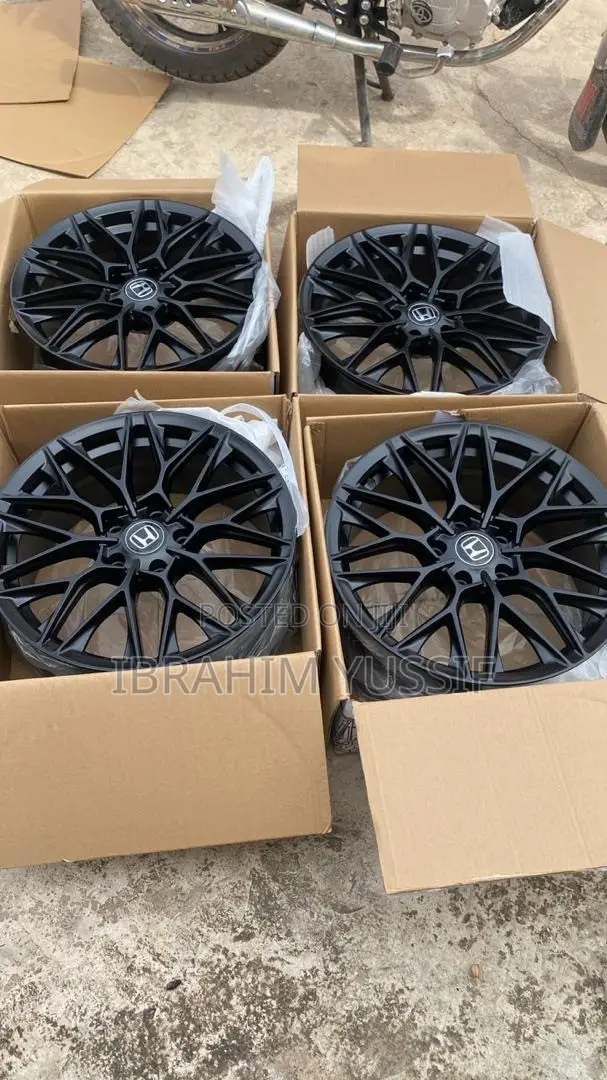 Honda Alloy Rim 17 Black - 1