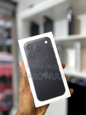 New Apple iPhone 18 Pro Max 256GB Black