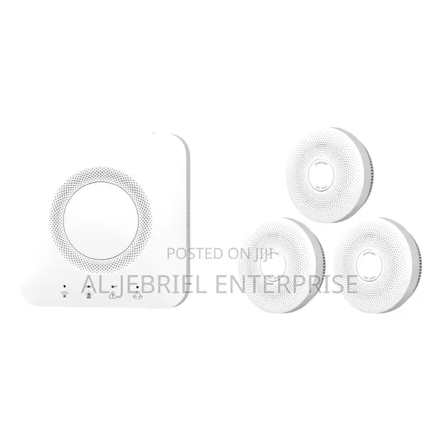 Hikvision Wireless Smoke Detector Kit - 1