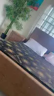 Queen Size Bed Frame & Mattress with Bedside Drawers - 2