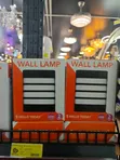 Castle Plastic LED Wall Light - Grey - 1