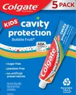 Colgate Kids Cavity Protection Toothpaste - 5 Pack - 1