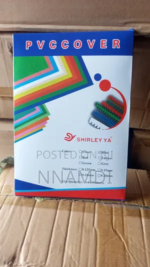 A4 PVC Rubber Cover
