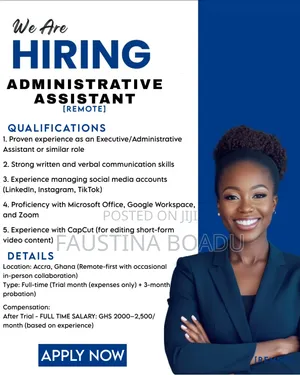 Office Assistant - Kumasi Startup