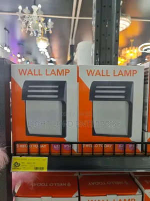 Outdoor E27 Bulb Wall Light - Grey