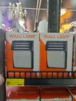 Outdoor E27 Bulb Wall Light - Grey - 1