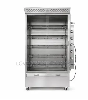 Brand New KY8B Gas Chicken Rotisserie Oven - 8 Spit, 40 Chickens