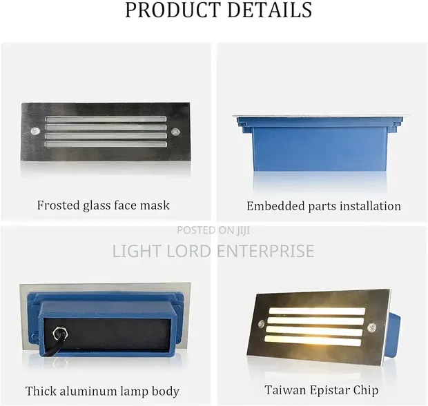 Wedemin LED Step Light - IP65 Waterproof - 1