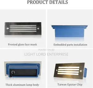 Wedemin LED Step Light - IP65 Waterproof