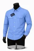 Wool & Co. Men's Double Pocket Dress Shirts - 1