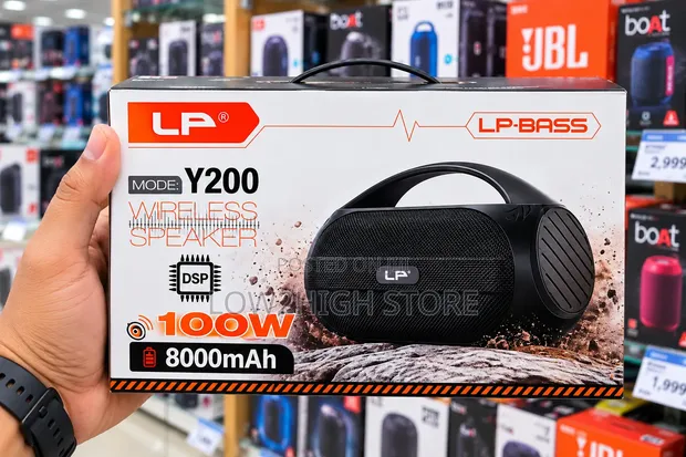 LP-BASS Y200 100W Super Deep Bass Bluetooth Speaker - 1