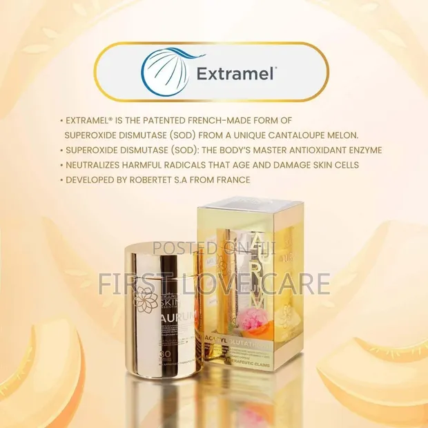Hikari Aurum S-Acetyl Glutathione Sakura White Tomato Ceramide 30 Caps - 1