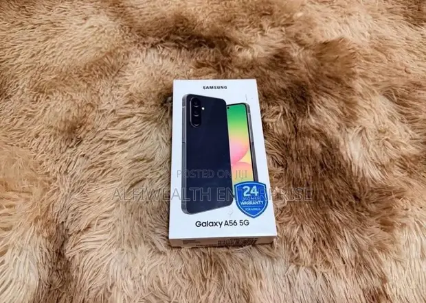 New Samsung Galaxy A56 256GB Black - 1
