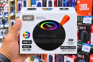 H@F GU-196 10W HD Bass Bluetooth Speaker