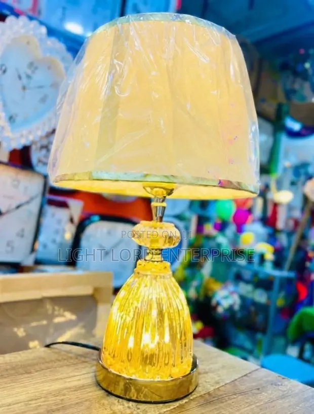 Elare Crystal Glass Table Lamp - 1