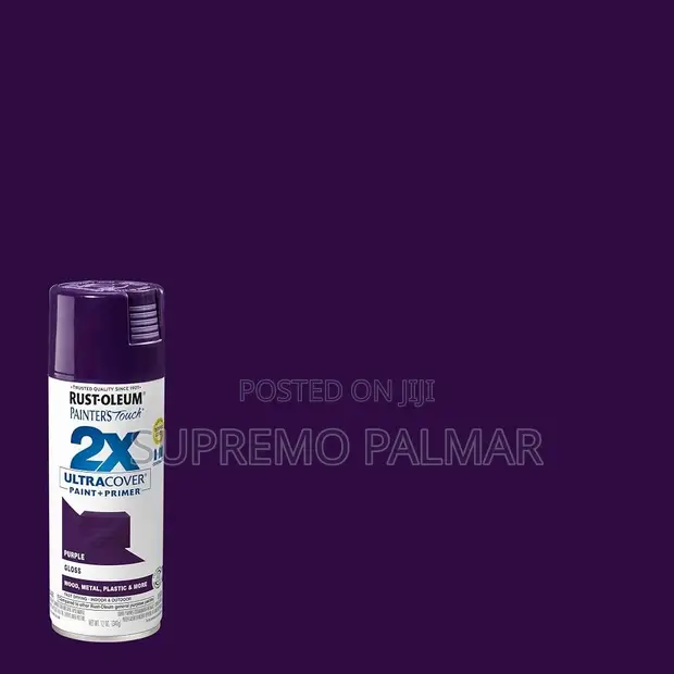 Rust-Oleum 2X Ultra Cover Spray Paint - Gloss Purple (12oz) - 1
