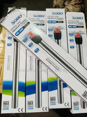 Stainless Steel Aquarium and Pond Heaters (300 Watts)