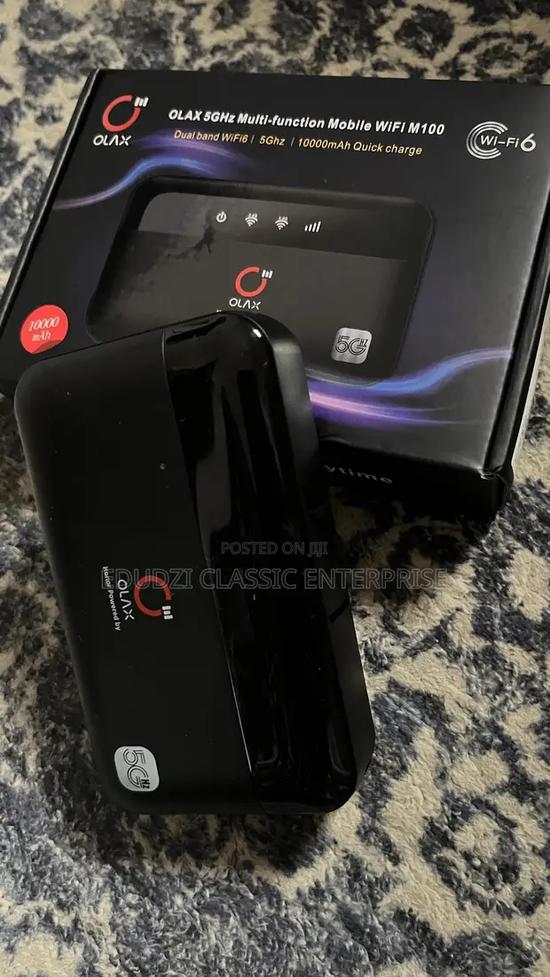 5G Universal Olax Hz Mobile WiFi + Power Bank - 1