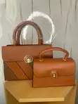 Ladies Elegance Duo Matching Handbag Set - 3