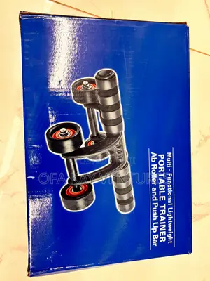 Ab Roller and Push Up Bar