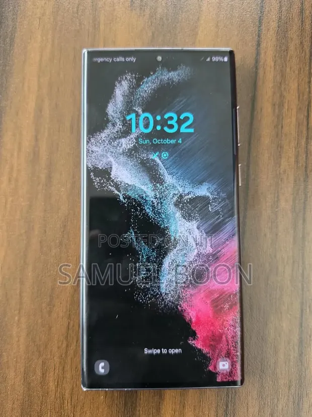 Samsung Galaxy S22 Ultra 256GB Black - 1