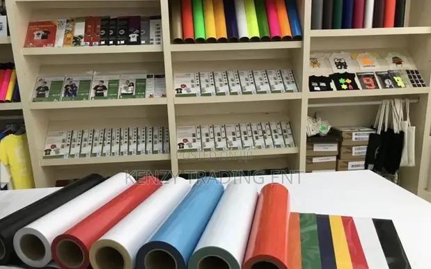 Flock Vinyl for T-shirt Printing - 1