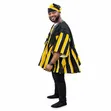 Black-White and Yellow Fugu Smock for Everyday Wear - 2