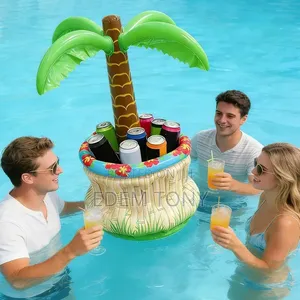 B-Festive Palm Tree Cooler - Inflatable Party Drink Holder