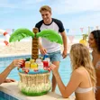 B-Festive Palm Tree Cooler - Inflatable Party Drink Holder - 4