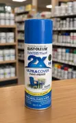 Rust-Oleum Painter's Touch 2X Ultra Cover Gloss Brilliant Blue, 12oz - 2