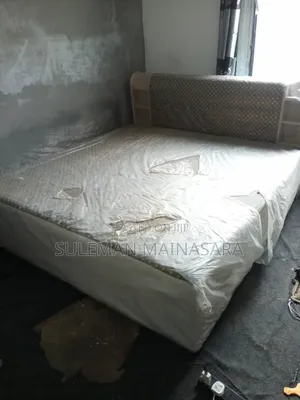 King-Size Wooden Bed Frame