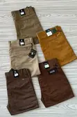 Men's Khaki Non-Stretch Trousers - 4