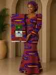Vlisco Hollandaise Fabric - 2