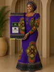Vlisco Hollandaise Fabric - 3