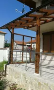 Custom Wooden Pergola Design & Installation - 1