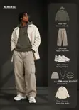 Unisex Cargo Pants - Coffee Colour - 1