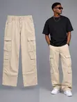 Unisex Cargo Pants - Coffee Colour - 2