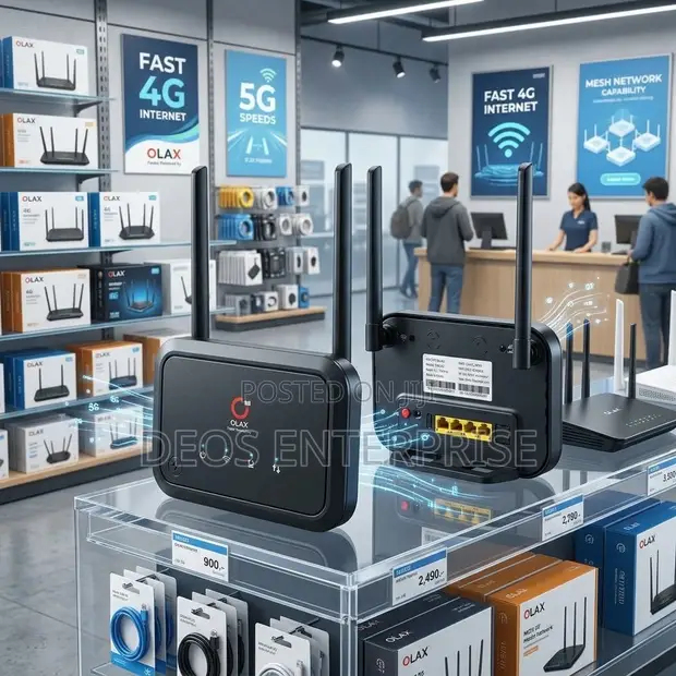 OLAX AX8 Pro High Speed WiFi 4G LTE Router - 1