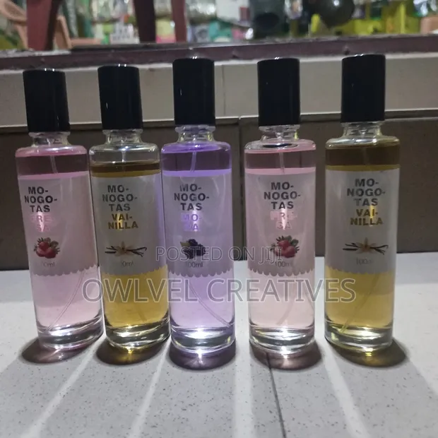 Monogotas Long-Lasting Body Mist 100ml (Fresa, Vainilla, Mora) - 1