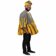 Tryahu Gold Ash & Yellow Executive Smock - 1