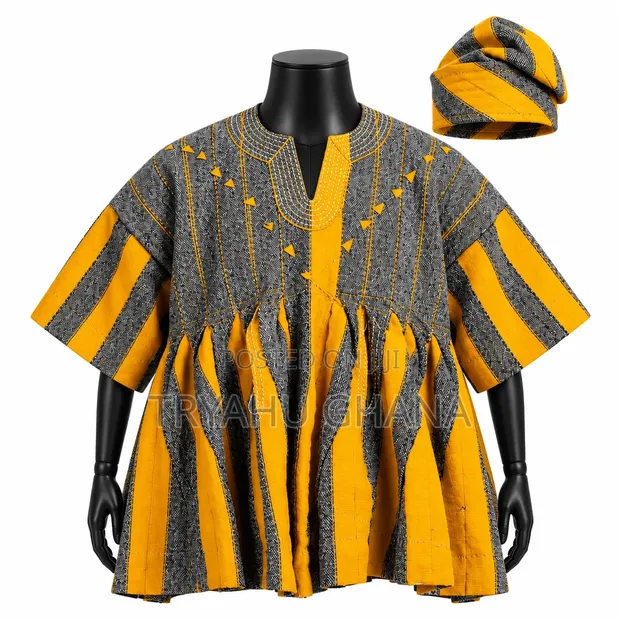 Authentic Tamale-Sourced Smock - TRYAHU Ghana - 1